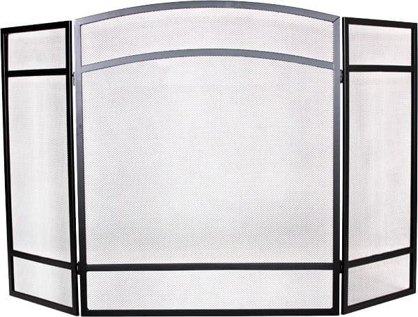 Basic 3 Fold Fire Guard - Spark Guard | Thefiresideshop.co.uk