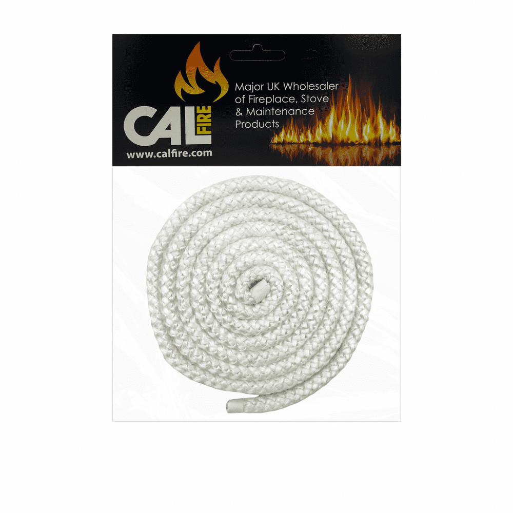 12mm STOVE ROPE | Glass Fibre Woven Rope | Fire Maintenance