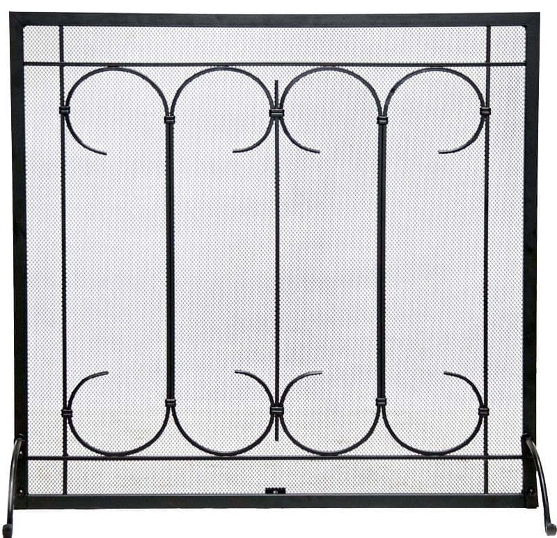 Iron Gate Fire Guard - Fireplace Screen | Thefiresideshop.co.uk