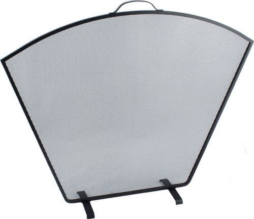 Noble Flat Fan Black Fire Guard 20069