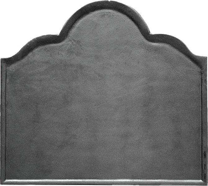 Plain Arches Fire Back - Cast Iron Fireback | www.thefiresideshop.co.uk