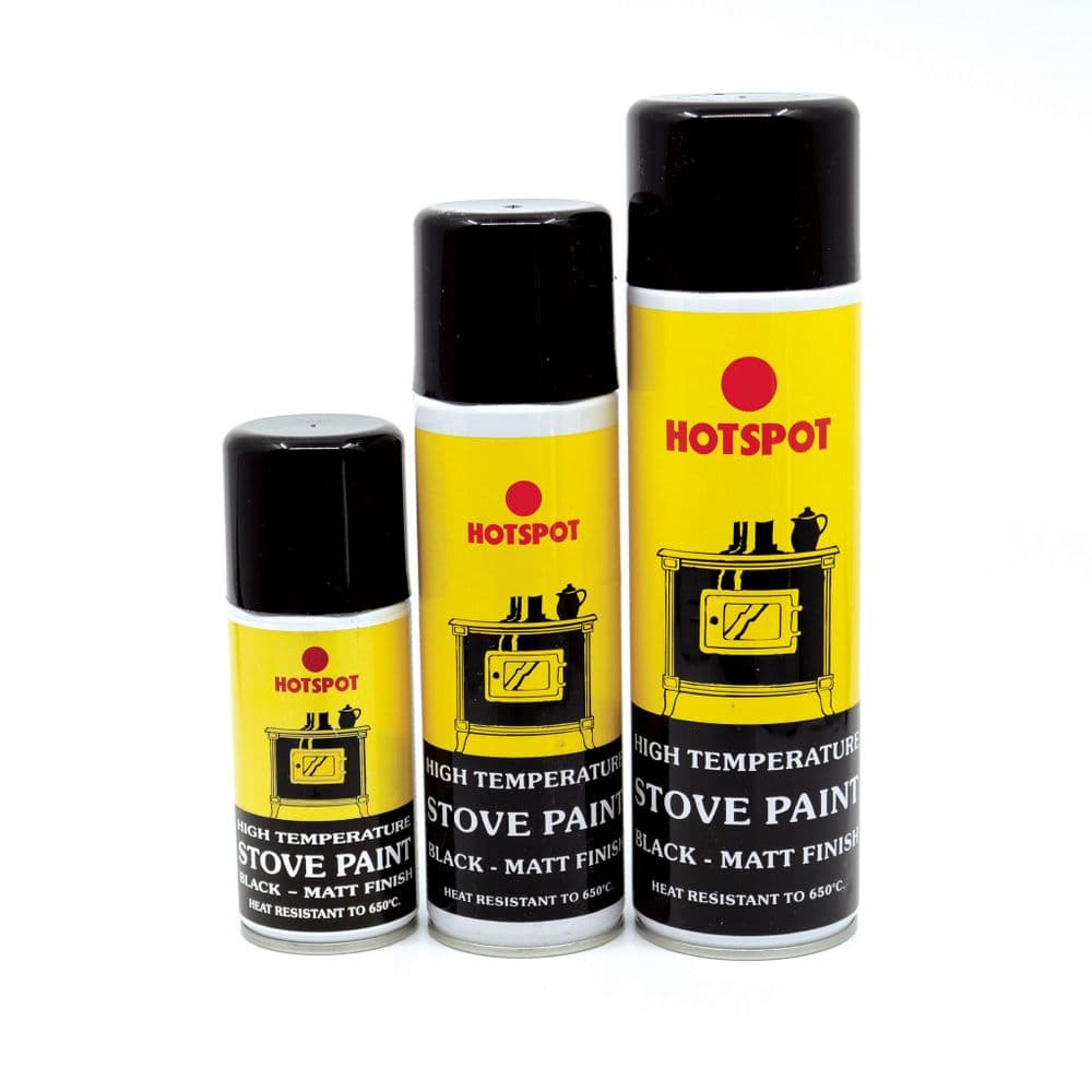 Stove Paint Tin - 100ml, high temperature stove paint. Order online