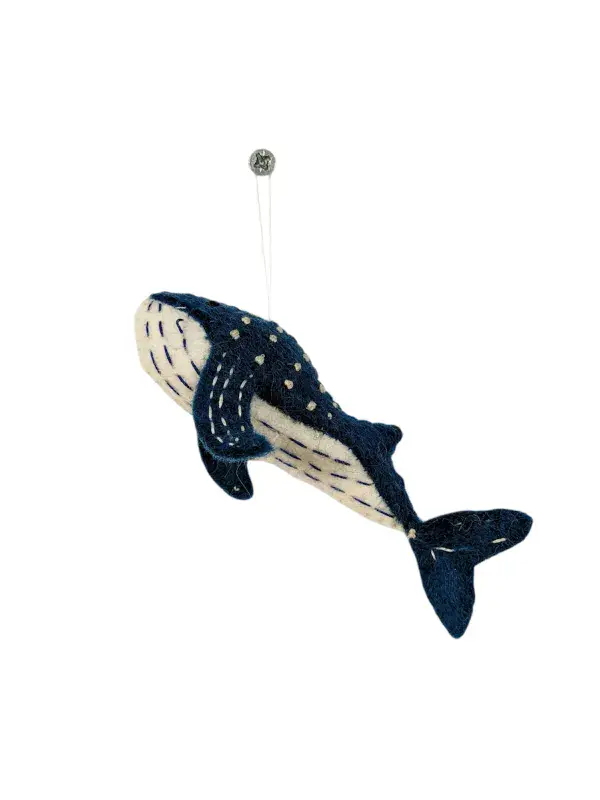 **NEW** Felt Blue Whale
