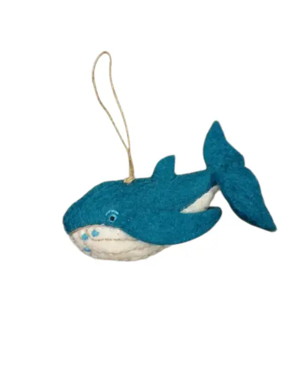 **NEW** Felt Hanging Whale