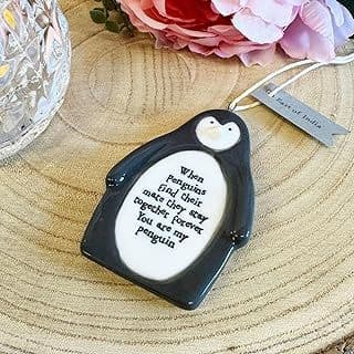 **NEW** Porcelain Penguin Hangers