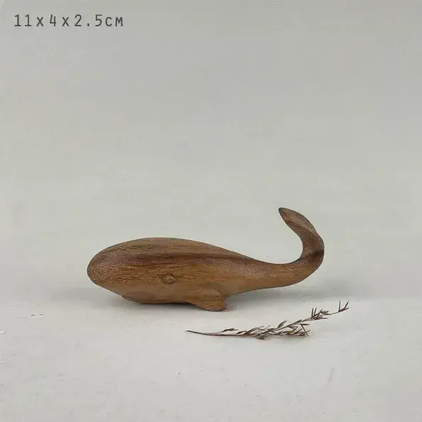 **NEW** Wooden Whale Decoration