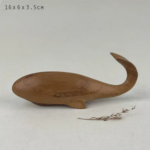 **NEW** Wooden Whale Decoration