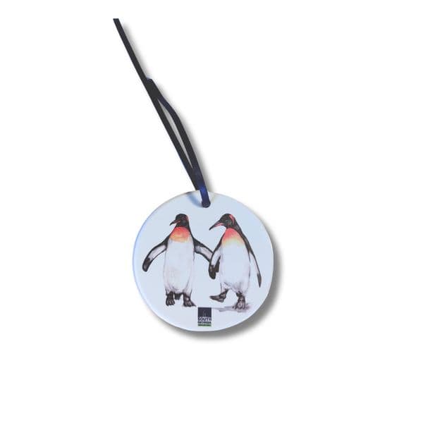 Ceramic Bauble - Meg Hawkins Penguin Design