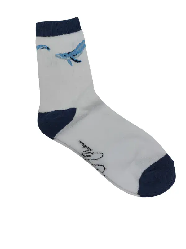 Ocean Whale Design Socks