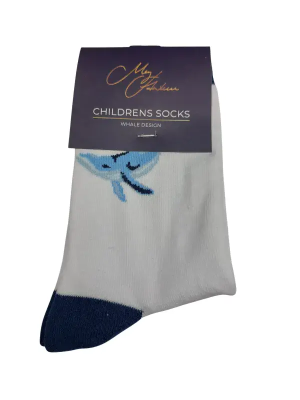 Ocean Whale Design Socks