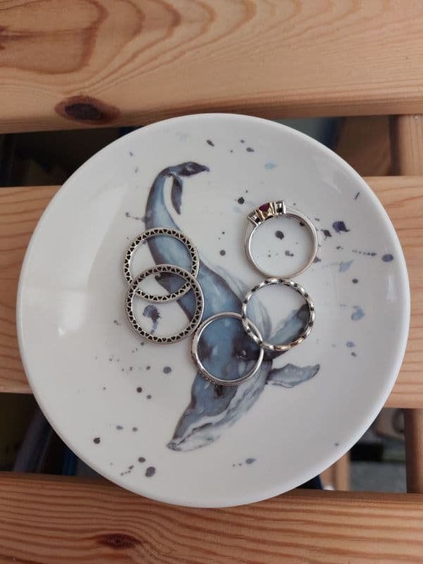 Ocean Whale Trinket Dish