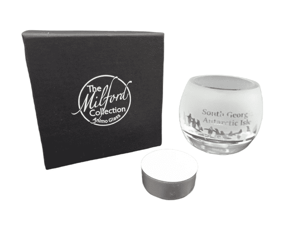 Penguin Glass Tealight