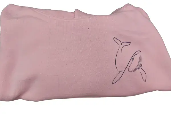 SALE ** Toddlers Hooded  Whale Sweatshirt ** SALE