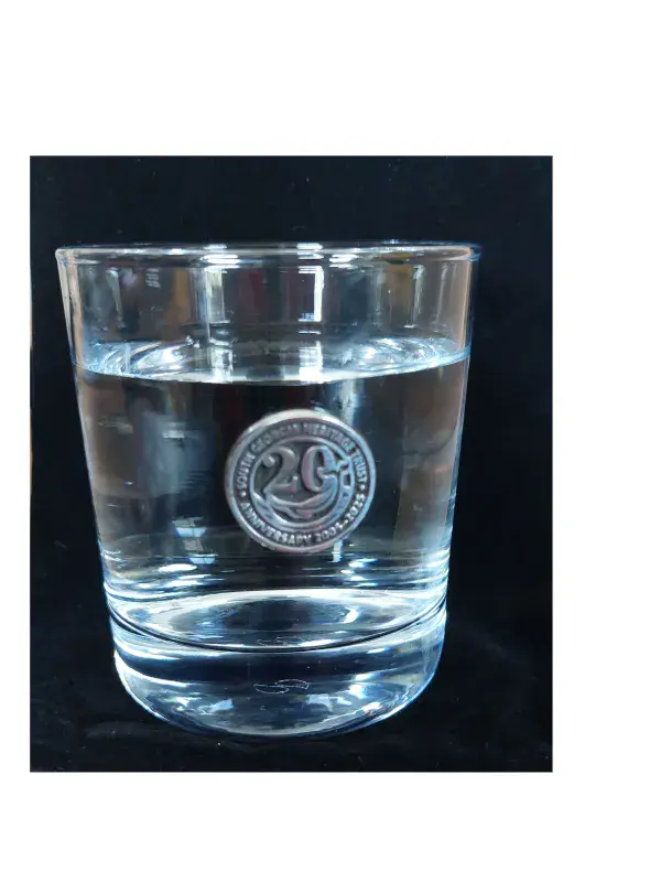 SGHT 20th Anniversary Glass