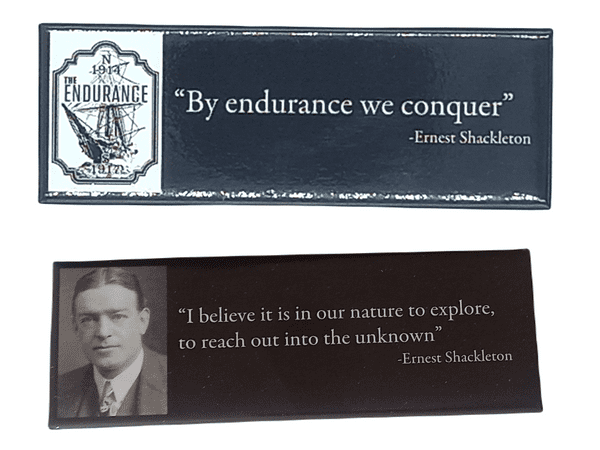 Shackleton Quotation Fridge Magnets