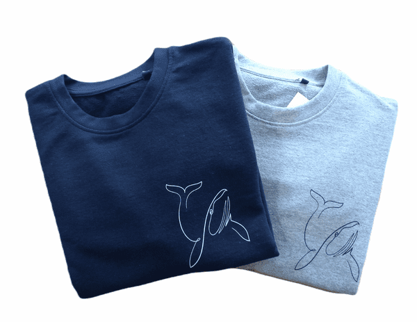 Whale Map Sweatshirt