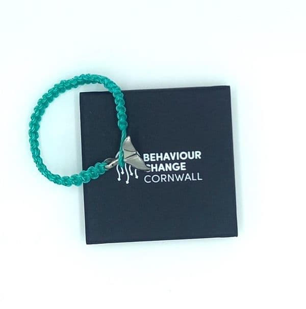 Whale Tail Bracelet (Blue)