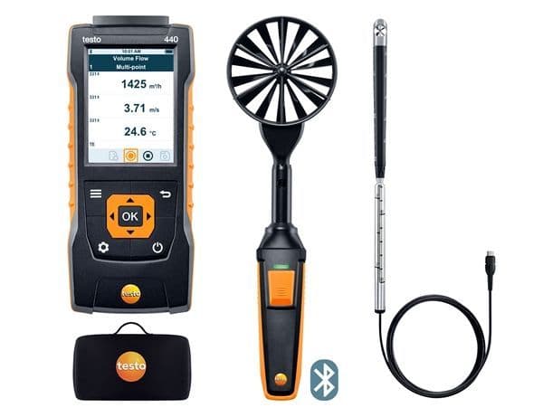 Testo 440 Bluetooth Air Flow Combo Kit 2
