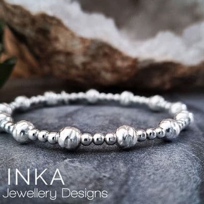 INKA 6mm Crushed Bead Bracelet