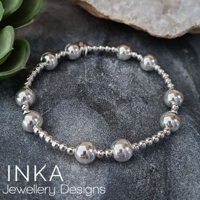 INKA 8mm/3mm Beaded Bracelet