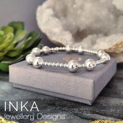 INKA 8mm/3mm Beaded Bracelet