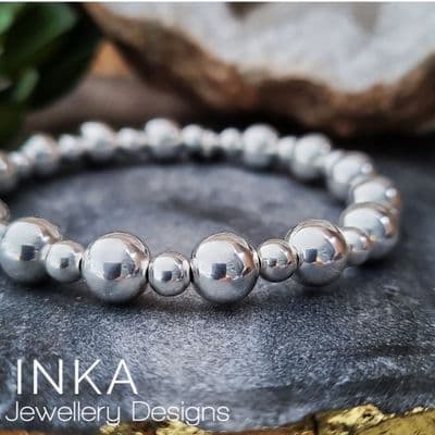 INKA 8mm 5mm Beaded Bracelet