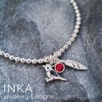 INKA Beaded Robin Bracelet