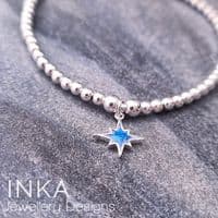 INKA Blue Opal Star Bracelet