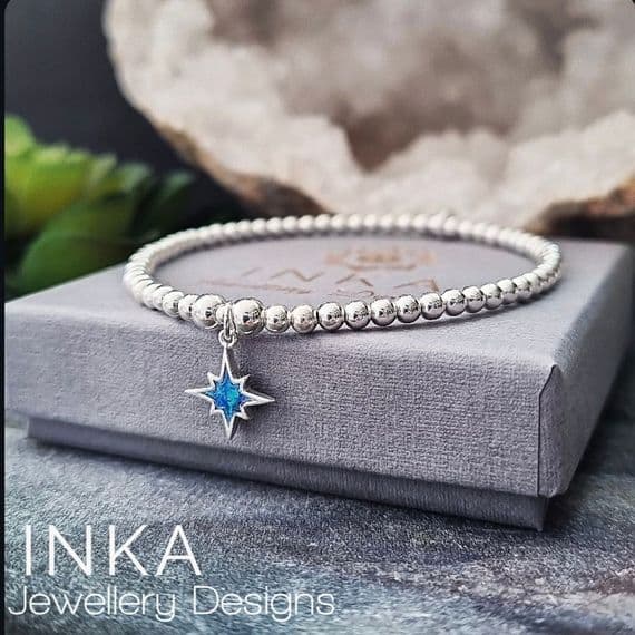 INKA Blue Opal Star Bracelet