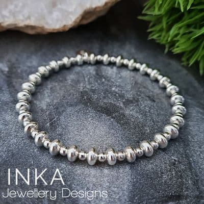 INKA Chunky Saucer Bead Bracelet