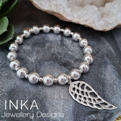 INKA Extra Chunky Angel Wing Bracelet
