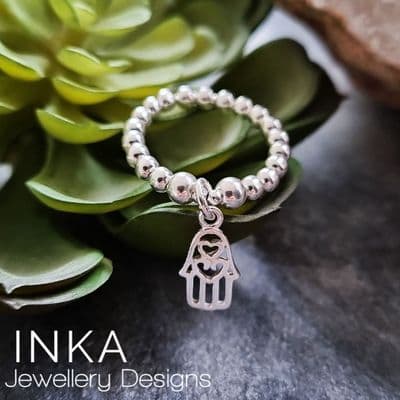 INKA Hamsa Hand Ring
