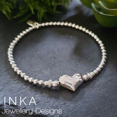 INKA HEART Bead Bracelet