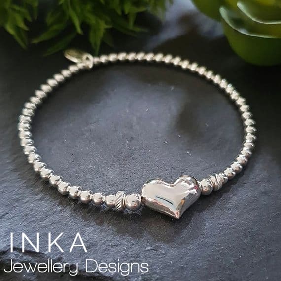 INKA HEART Bead Bracelet