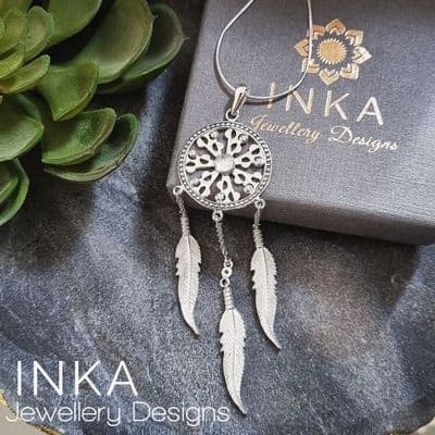 INKA Long Dreamcatcher Necklace