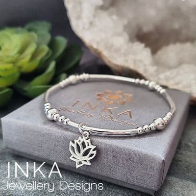 INKA Lotus Flower Noodle Bracelet