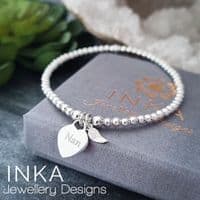 INKA 'Nan' Angel Wing Bracelet