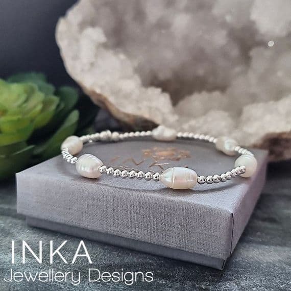 INKA Pearl Bead Bracelet