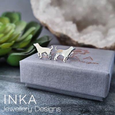 INKA Retriever Dog Earrings
