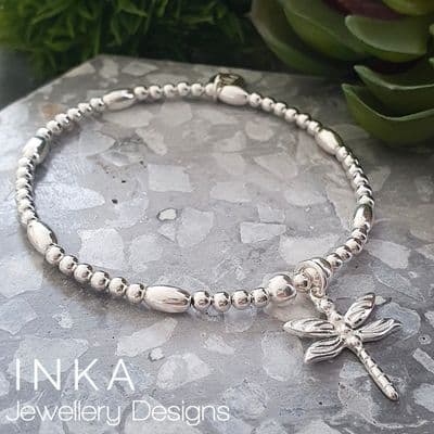INKA Rice Bead Dragonfly Bracelet