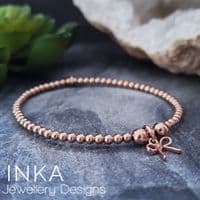 INKA Rose Gold Bow Bracelet