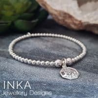 INKA St Christopher Beaded Bracelet