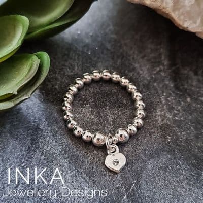 INKA SWAROVSKI Gem Heart Ring