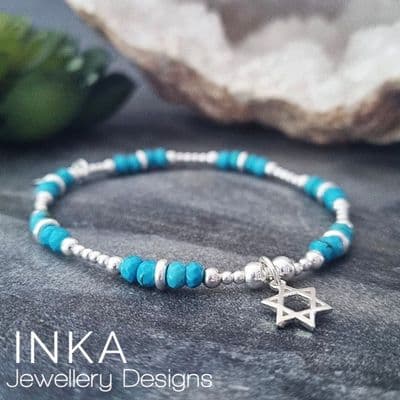 INKA Turquoise Star Bracelet.