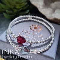 INKA Valentine HEART Bead Bracelet