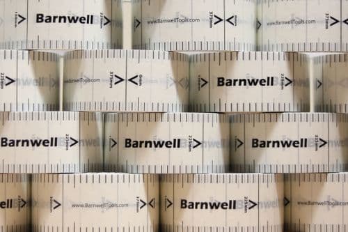1 Roll of Barnwell Building Profiles Gauge Tape 36mm x 60m