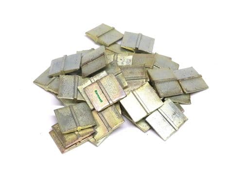 Barnwell 1'' Flat Drove Scutch Chisel Bits Pack of 100