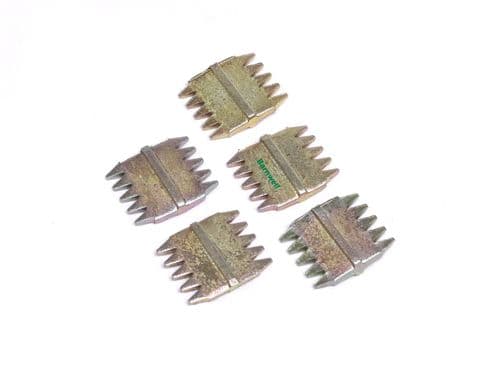 Barnwell 1'' Scutch Chisel Combs Pack of 5