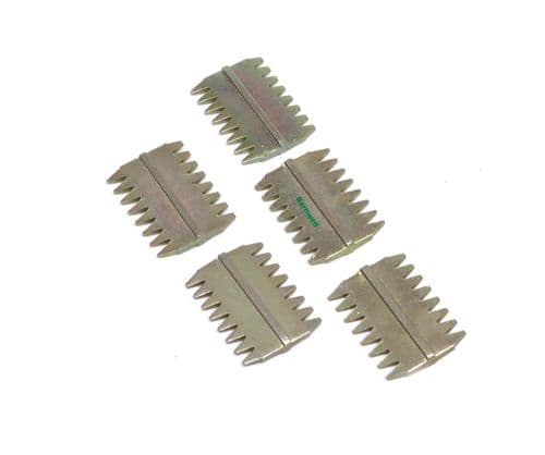 Barnwell 1.5'' Scutch Chisel Combs Pack of 5