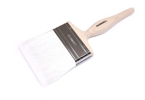 Barnwell 4" Silver Tipped Pure Synthetic Professional Paint Brush